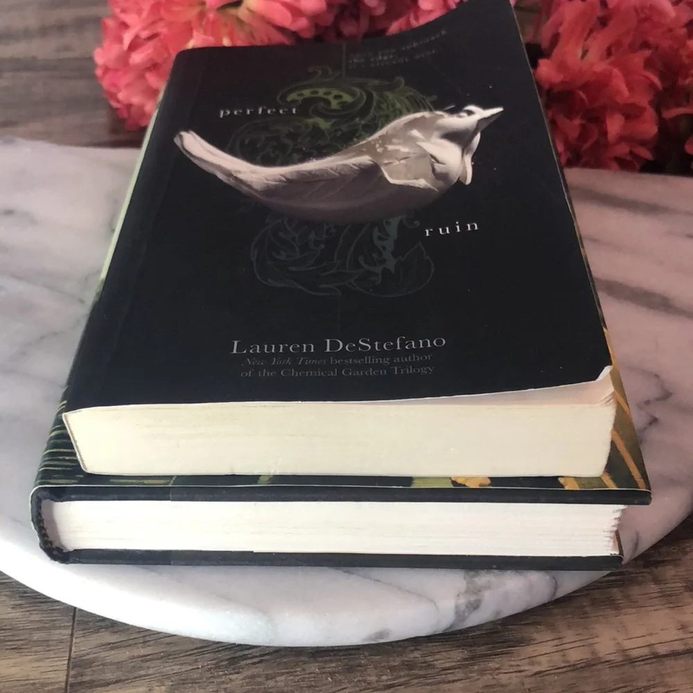 MERRICK Anne Rice & PERFECT RUIN Lauren Destefano hardcover paperback books